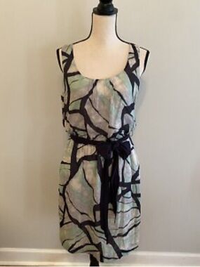 ANTHROPOLOGIE ODILLE Damselfly Blouson Dress
